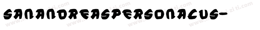 SanAndreasPERSONALUS字体转换