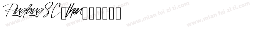 PingfangSC-thun字体转换