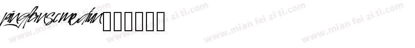 pingfanscmediun字体转换