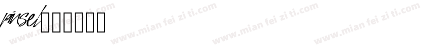 pinsel字体转换