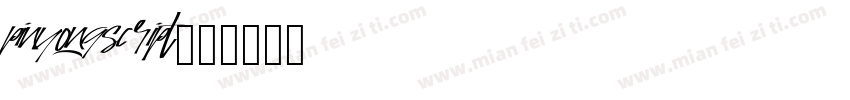 pinyongscript字体转换