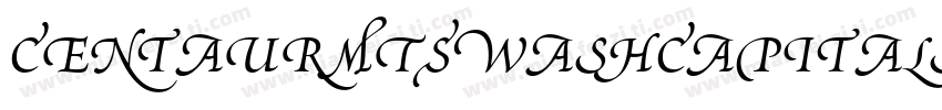 CentaurMT-SwashCapitals字体转换