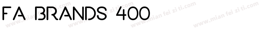 fa-brands-400字体转换