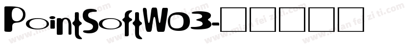 PointSoftW03字体转换