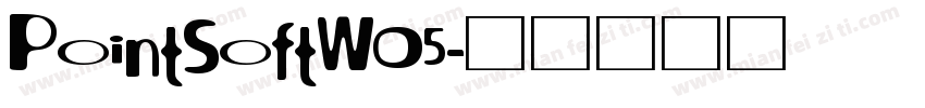 PointSoftW05字体转换