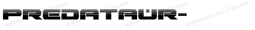 Predataur字体转换