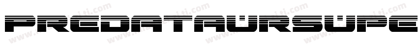PredataurSuper字体转换