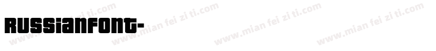 russianfont字体转换