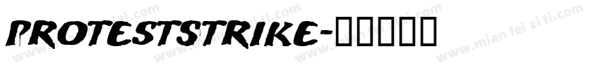 ProtestStrike字体转换