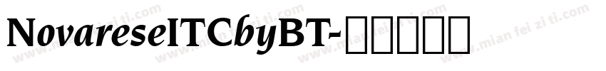 NovareseITCbyBT字体转换