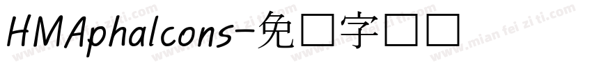 HMAphalcons字体转换