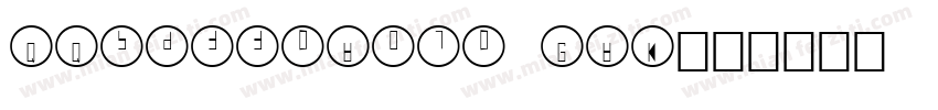 QQspeedBold_GBK字体转换