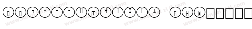 QQspeedMedium_GBK字体转换