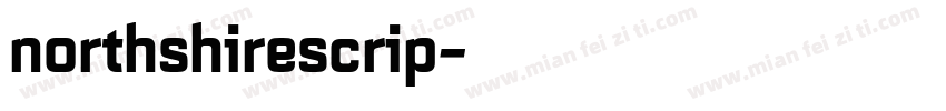 northshirescrip字体转换