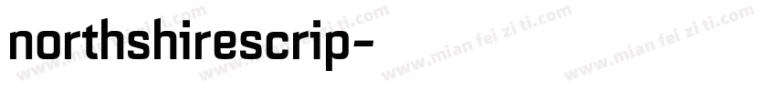 northshirescrip字体转换