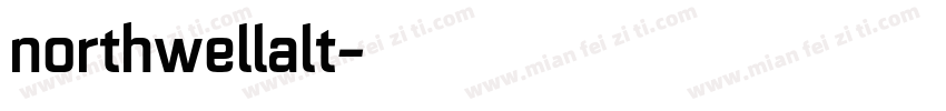 northwellalt字体转换