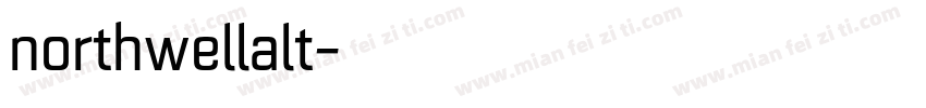 northwellalt字体转换