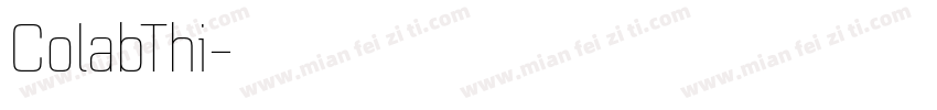ColabThi字体转换