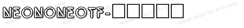 NeonOneotf字体转换