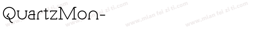 QuartzMon字体转换