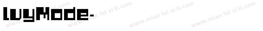 lvyMode字体转换
