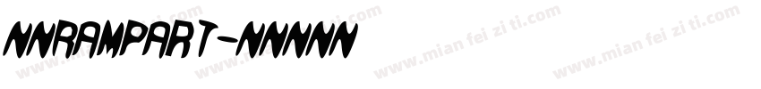 壁磊Rampart字体转换