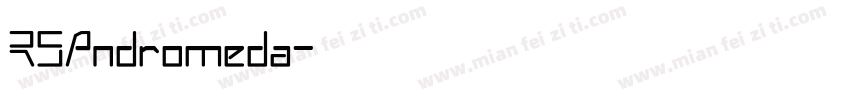 RSAndromeda字体转换