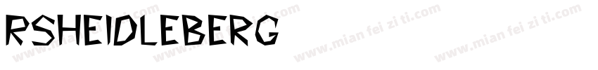 RSHeidleberg字体转换