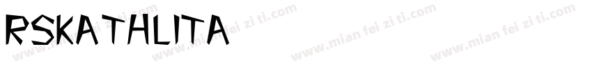 RSKathlita字体转换