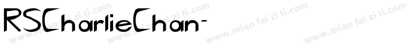 RSCharlieChan字体转换