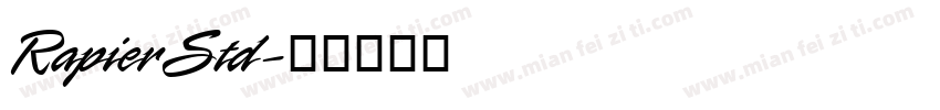 RapierStd字体转换