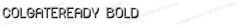 ColgateReady-Bold字体转换