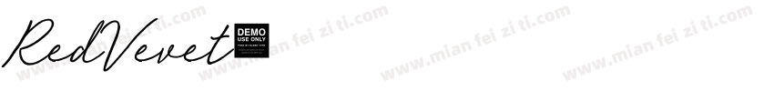 RedVevet字体转换