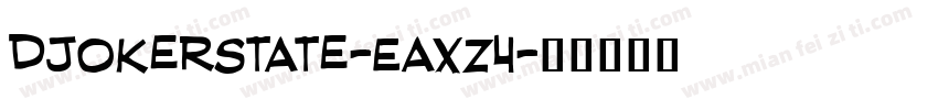 DjokerState-EaXZ4字体转换
