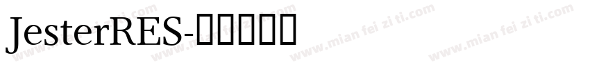 JesterRES字体转换