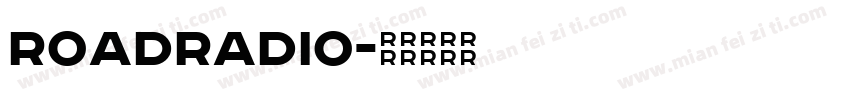 RoadRadio字体转换