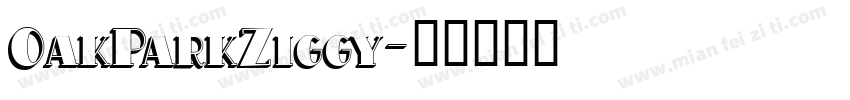 OakParkZiggy字体转换