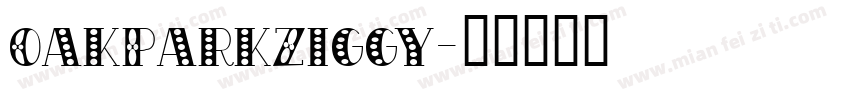 OakParkZiggy字体转换