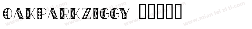 OakParkZiggy字体转换