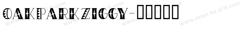 OakParkZiggy字体转换