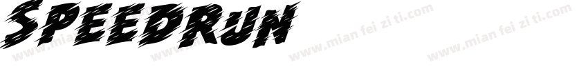 SpeedRun字体转换