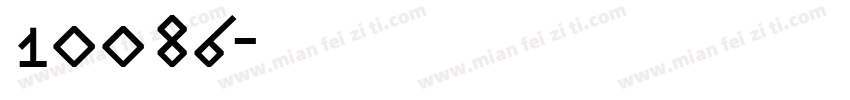10086字体转换