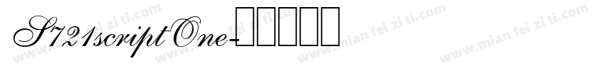S721scriptOne字体转换