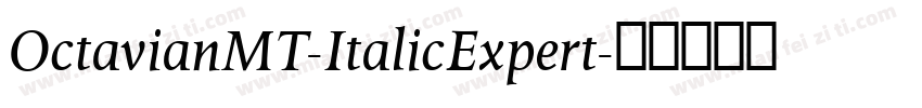 OctavianMT-ItalicExpert字体转换
