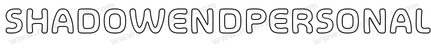 SHADOWENDPERSONALUSE字体转换