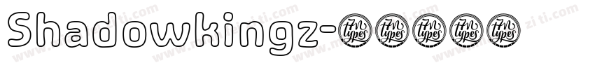 Shadowkingz字体转换