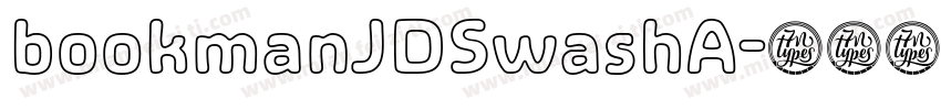 bookmanJDSwashA字体转换