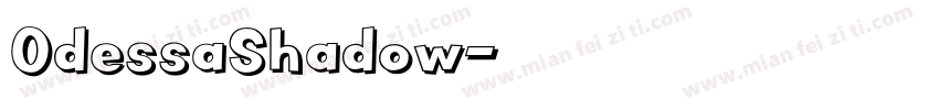OdessaShadow字体转换