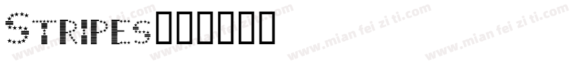 Stripes字体转换