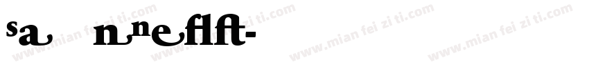 SabonNext字体转换